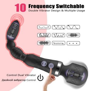 Double Ended G-Spot AV Vibrator