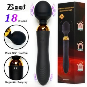 Magnetic suction dual motor strong electric AV stick