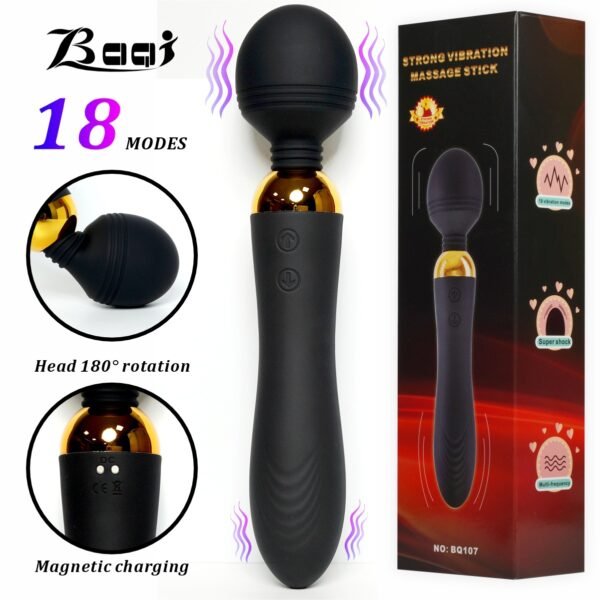 Magnetic suction dual motor strong electric AV stick