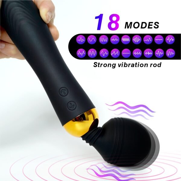 Magnetic suction dual motor strong electric AV stick