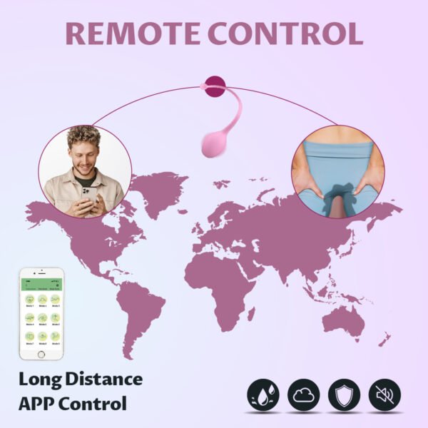 Tadpole APP Remote Wireless Control Vibration Jumping Egg