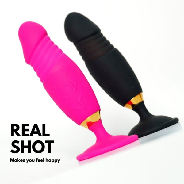 Wireless Remote Control Telescopic Vibrator