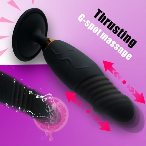 Wireless Remote Control Telescopic Vibrator