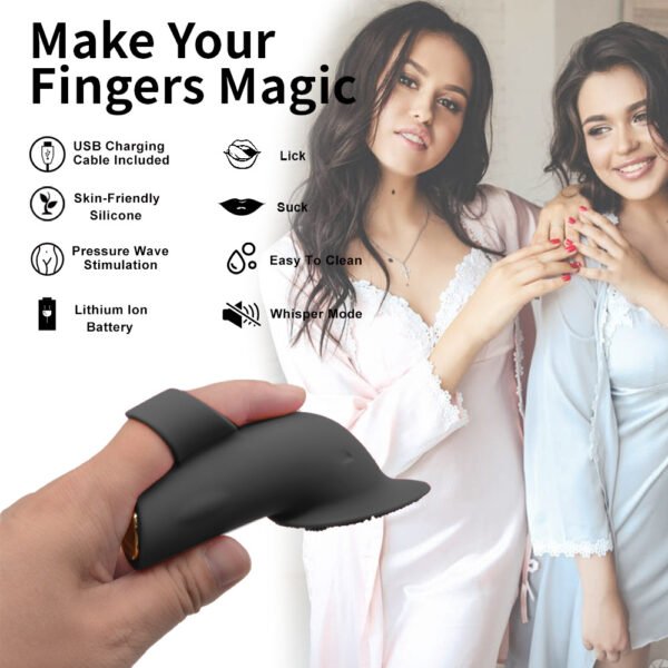 Tongue sucking vibrator
