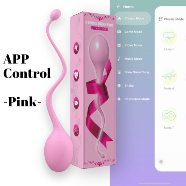 Tadpole APP Remote Wireless Control Vibration Jumping Egg