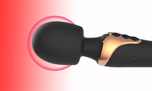 USB charging dual head dual vibration AV vibrator