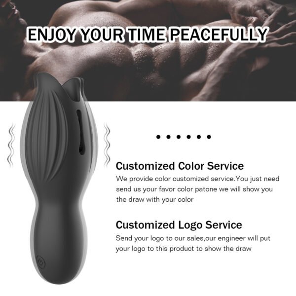 Male Oral Sex Cup Silicone dildo exercise device