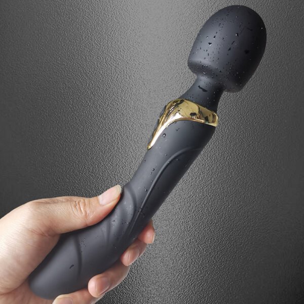 USB charging dual head dual vibration AV vibrator