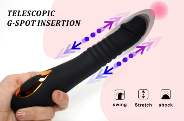 Magnetic Telescopic Swinging Multi Frequency Vibration Rod