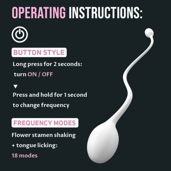 Tadpole APP Remote Wireless Control Vibration Jumping Egg