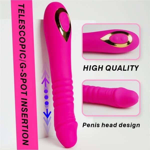 Magnetic Telescopic Swinging Multi Frequency Vibration Rod