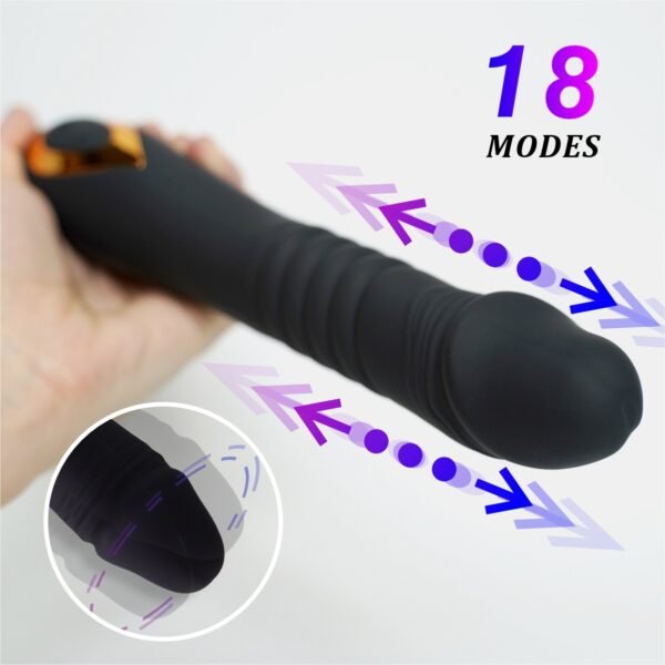 Magnetic Telescopic Swinging Multi Frequency Vibration Rod