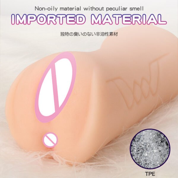 Double Headed Three Acupoint Simulation Oral Yin Anal Channel Inverted Masturbation Device