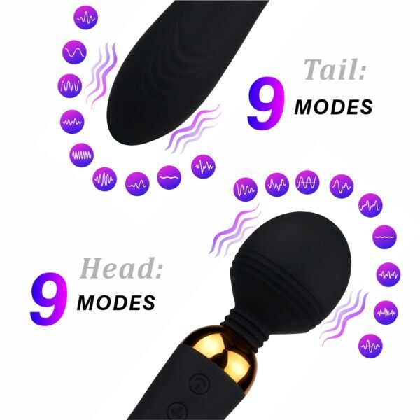 Magnetic suction dual motor strong electric AV stick