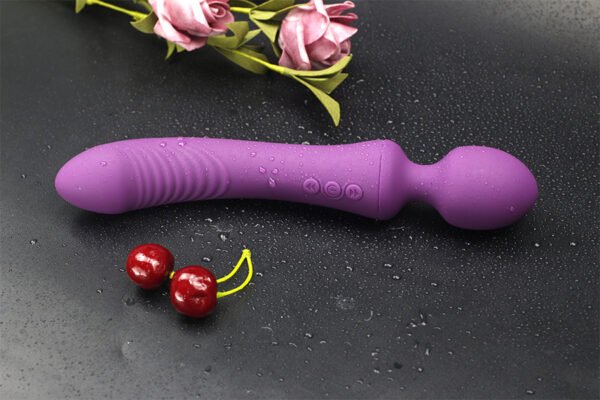Charging dual head dual strong motion AV vibrator
