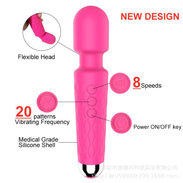 Popular AV vibrator, female adult sex toy, massage stick