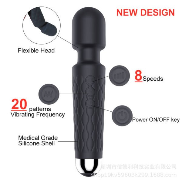 Popular AV vibrator, female adult sex toy, massage stick