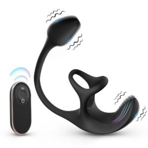 Vibration penis ring wireless remote control male