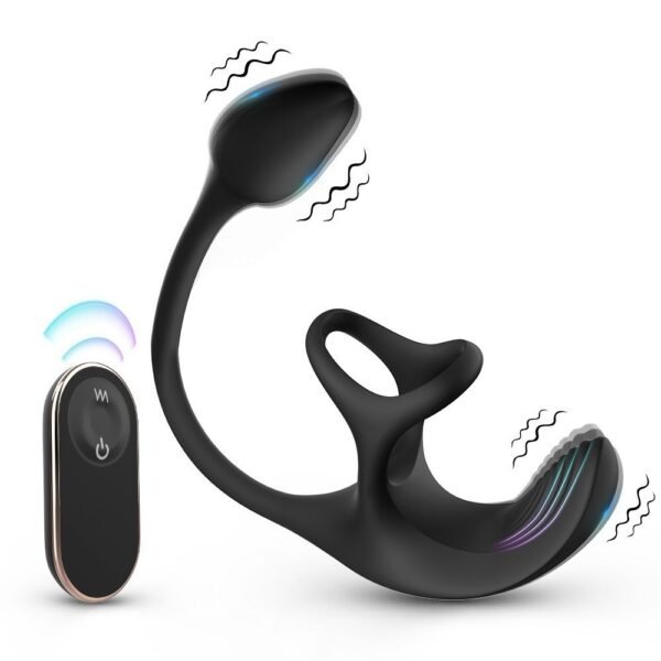 Vibration penis ring wireless remote control male