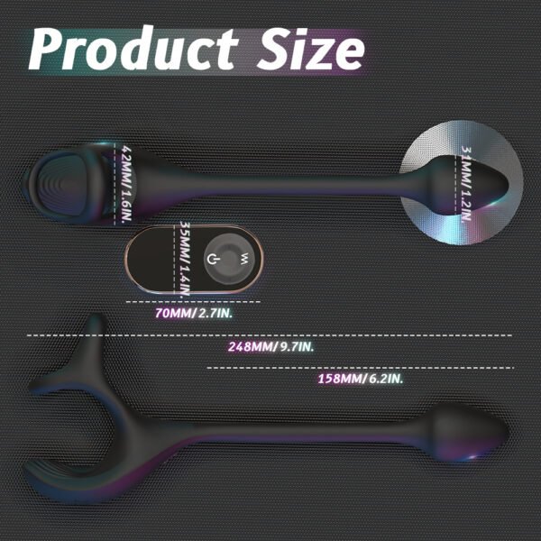 Vibration penis ring wireless remote control male