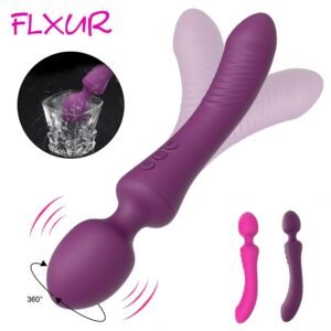 Charging dual head dual strong motion AV vibrator