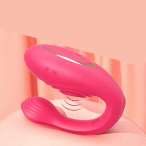 Female remote wearing clitoral stimulation vibrator